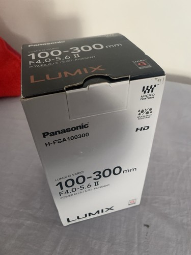 Panasonic 100 300mm 6 - f4-5.6, ois