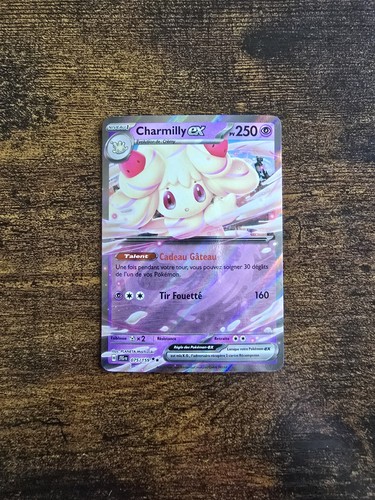 Carte pokémon charmilly - carte, ex