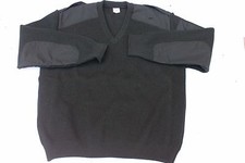 Robuste pull col en V (Vert