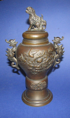 Chine brûle parfum - couvert, en