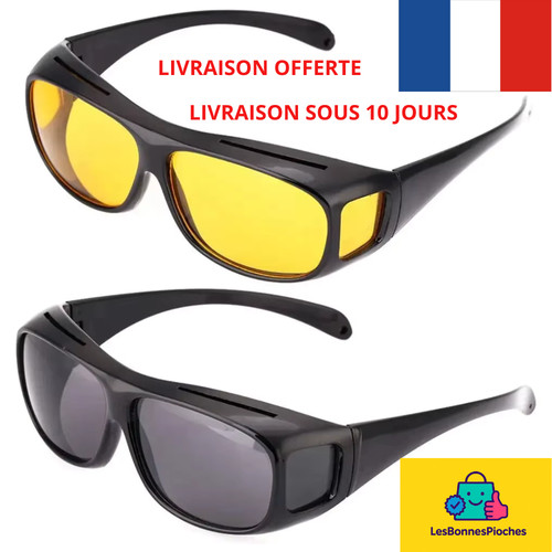 Lunettes soleil nuit - lunettes,
