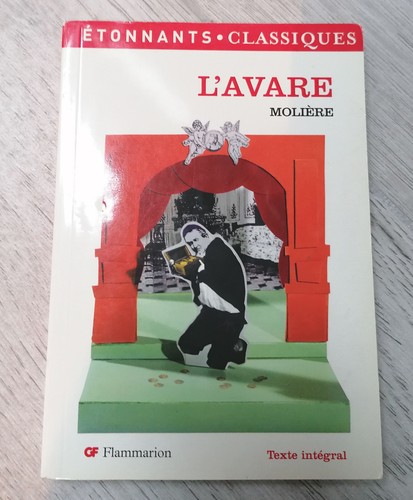 Livre avare molière - l’avare, de