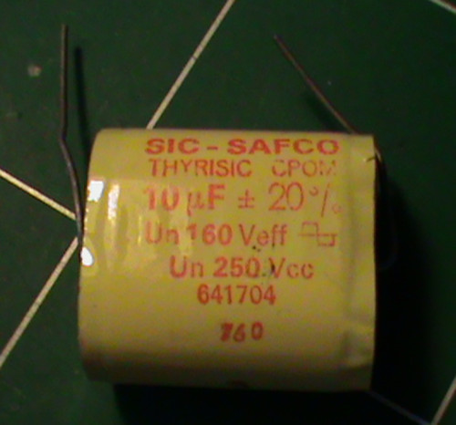 Condensateur 10µf 160v - condensateur, 10µf/160v