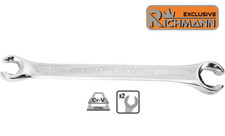 Clé plate à tuyauter pour raccord, flexible 15x17 mm Cr-V RICHMANN C6415