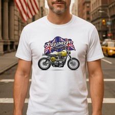 Tee Shirt Triumph Motard Moto