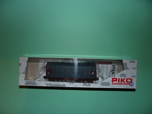 Piko wagon bâché court gris - piko,