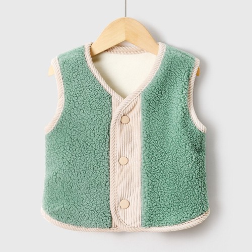 Bébé polaire sherpa gilet - bébé,