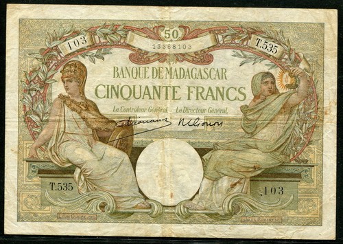 Madagascar 1937 1947 - 1937-1947,, 50