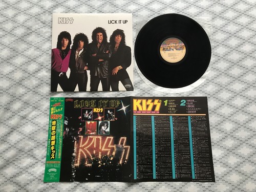 1983 kiss lick lp japan - lick,