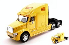 Camion Freightliner Columbia Jaune Camion Truck 1:32 Modèle WELLY