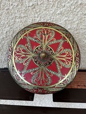 ANCIENNE BOÎTE RONDE TÔLE