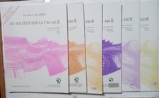 6 Livres Elève : Du Solfège sur la F.M. 440 - Vol. 3 4 5 & 6 - Jean-Marc Allerme