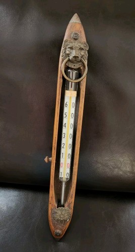 Ancien thermomètre support - ancien,