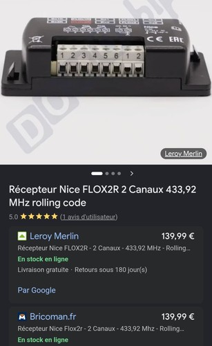 Nice flox2r récepteur - flox2r, –