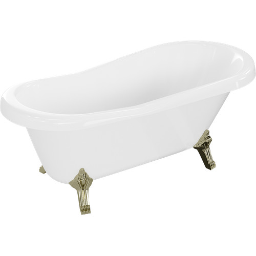 Baignoire autoportante rétro
