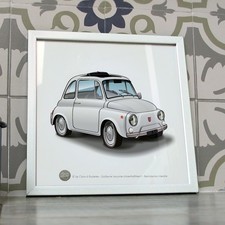 Poster Fiat 500 L ancienne