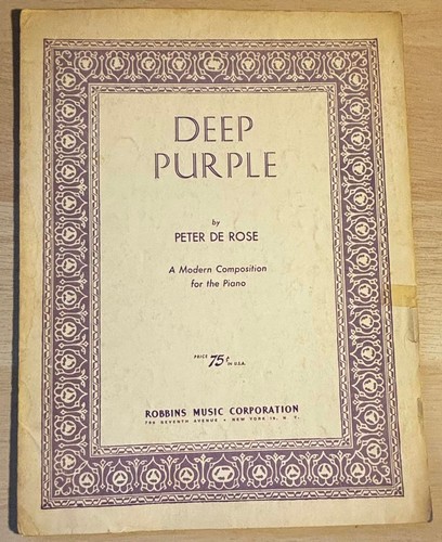 1934 1943 deep purple - ©,