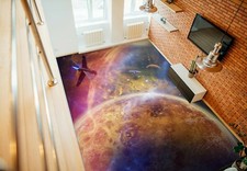 Papier peint photo avion 3D planète 8356NA peinture murale papier peint photo famille Allemagne Fay