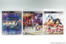 Samurai Warriors 3 Z & 4 & Spirit of Sanada PS3 PlayStation 3 (Sengoku Musou)