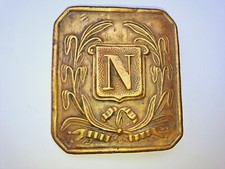 Boucle de ceinturon dit “d’école ou de bataillon scolaire" 1882-1892