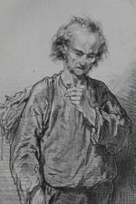 GAVARNI Lithographie originale