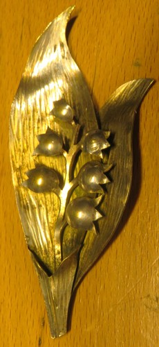 Broche art deco ancienne - art, brin