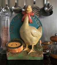 Plâtre publicitaire FOIES GRAS MARIE  28x20x8cm