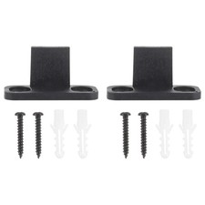  2 Sets Guide Porte Coulissante Placard Galandage Matériel Grange