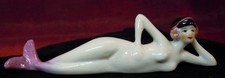 Figurine Baigneuse Pin-up Sexy Sirene Style Art Deco-allemand Style Art Nouveau