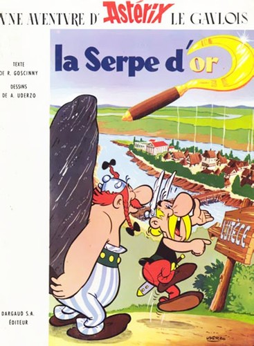 Asterix serpe d or - asterix,