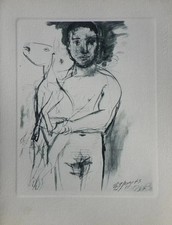 Pablo PICASSO : Le Berger, EAU