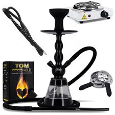 Pack Chicha Celeste Narguilé Kaloud Foyer Silicone Verre Fresh Coco Marrakech