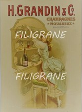 H. GRANDIN CHAMPAGNE Rdyc -