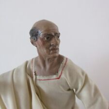 personnage de crèche napolitaine début XIX° 25 cm rhabillé . santon