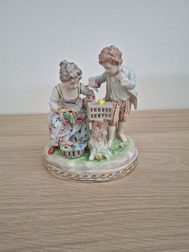 Statuette porcelaine dresden - porcelaine,