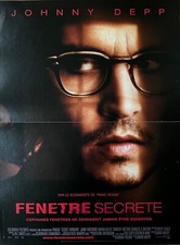 Affiche Cinéma FENETRE SECRETE 40x60cm Poster / Johnny Depp / Maria Bello
