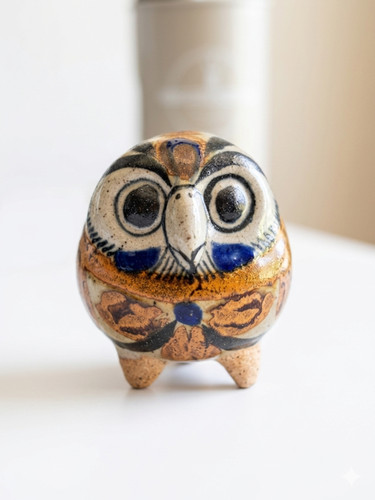 Figurine ancienne chouette - , en