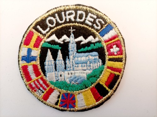 écusson lourdes feutrine - Écusson,