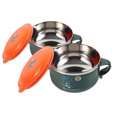2 Pcs Bol À Soupe Avec Anse