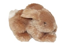 Peluche Lapin marron beige
