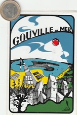 AUTOCOLLANT . Régionalisme. GOUVILLE sur MER