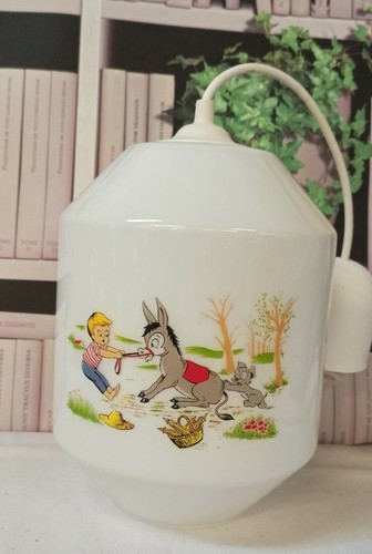 Lustre plafonnier opaline - lustre,