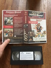 CASSETTE VIDEO VHS CINEMA JAMES BOND 007 OCTOPUSSY roger moore