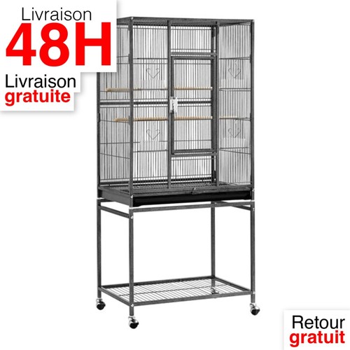 Cage oiseaux sur pied - cage, à