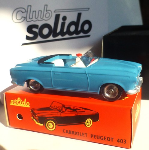 Peugeot 403 cabriolet - cabriolet, 1/43