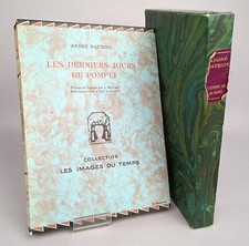 A. MAUROIS DERNIERS JOURS DE POMPEI LITHOGRAPHIES EDY LEGRAND EX. NUM. E.O. 1928