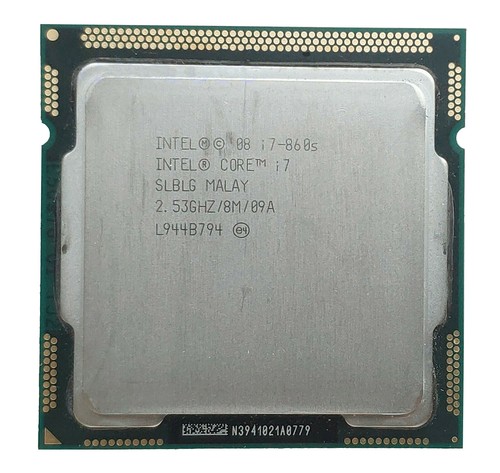 Intel core 860s - intel,