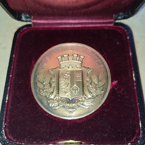 Médaille argent vermeil - médaille,