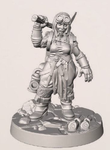 Victhoria the surveyor dwarf - victhoria,