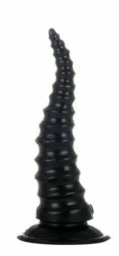 Gode ventouse noir - en, spirale